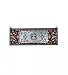 Meyda Tiffany 98059 3-Light Chandelier, Blue Burgundy