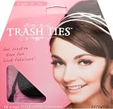 Trash Ties Single 25" Tie Black And Forth ( Black )