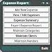ExpenseReport for Palm Hi-Res downloadable Software