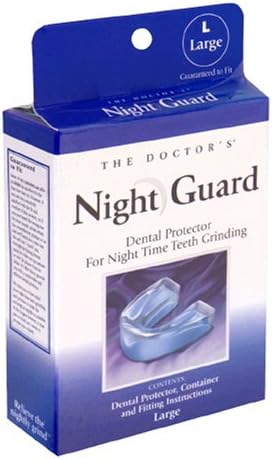 The Doctor's NightGuard Dental Protector for Night Time Teeth Grinding, Large, 1 each