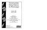 Construction Delay Claims