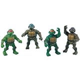4 Teenage Mutant Ninja Turtles (Raphael, Michelangelo, Donatello, Leonardo)