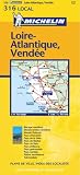 Carte routière : Loire-Atlantique - Vendée, N° 11316