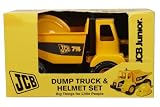JCB Dump Truck and Helmet Set
