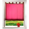 Raffrollo Voile UNI mit Schlaufen, 160x100, Bordeaux, 61008