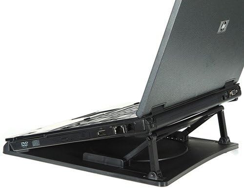 Welltop® Ergonomic Adjustable Angle Notebook Laptop Cooling Cooler Pad Stand Portable Notebook Cooling Stand for 12.1"- 14.4" 15.4" laptop