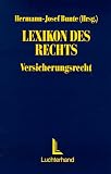 Produkt-Bild: Lexikon des Rechts, Versicherungsrecht