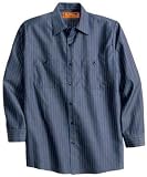 NEW CornerStone - Long Sleeve Industrial Work Shirt Grey-5XLR