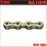 YBN 11段用 スーパーライトチタンコートチェーン Ti-N（GD） SLA 110-Tiの画像