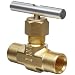 Parker V Series Brass Needle Valve, Inline, Hand Wheel, Needle Stem, NPT Female