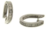 Image of 18ct White Gold Ladies Diamond Earrings