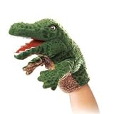 Folkmanis Little Alligator Hand Puppet