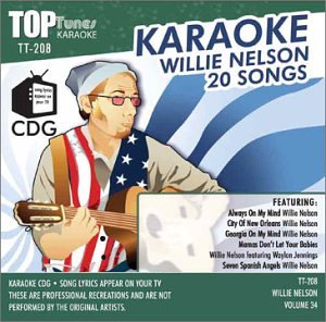 Willie Nelson - Top Tunes Karaoke CDG TT-208 Artist Vol. 34 Willie Nelson - Zortam Music