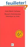 Manuel d'introduction historique au droit
