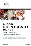 Cisco CCENT ICND1 100-101 flash cards and exam practice pack
