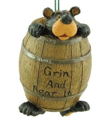 Grin and Bear It, Bear Ornament