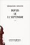 Depuis le 11 septembre : R�cit