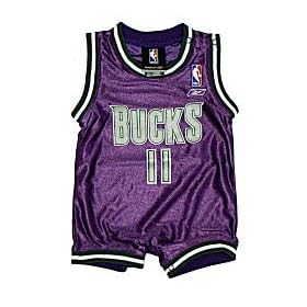 milwaukee bucks jerseys #11 t.j. ford infant jersey