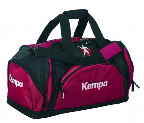 Kempa Sporttasche M, schwarz/rot, 200483602