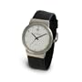 Skagen Men's Titanium Black Leather Watch #530LTLW