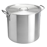 Review Vasconia 5031547 / Vasconia 20-Quart Aluminum Stock Pot with Lid