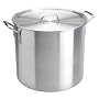 Vasconia 20-Quart Aluminum Stock Pot with Lid