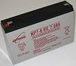 EnerSys Genesis (formerly Yuasa) NP7-6 - 6 Volt/7 Amp Hour Sealed Lead Acid Battery with 0.187 Fast-on Connector.