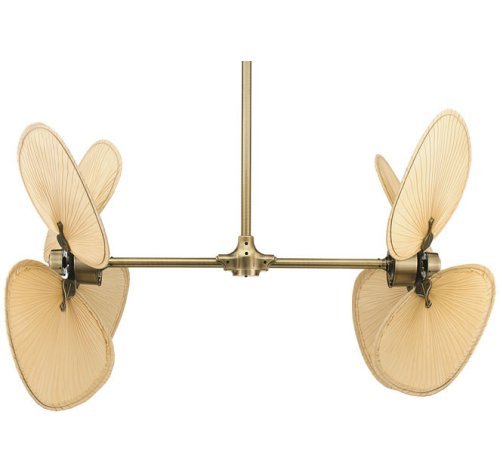 Fanimation FP220AB-220 PALISADE ANTIQUE BRASS 220 VOLT FAN-MULTI NA