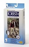 Jobst ActiveWear Compression Support Knee High 15-20mmHg Sport Sock Unisex, Large Full Calf, White