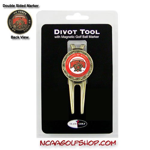 Maryland Terrapins Divot Tool Ball Marker Tg1