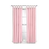 Tadpoles Basic 2-pc. Curtain Panel Set - Solid Pink (84