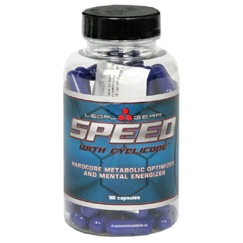 HealthPersonalCare: Legal Gear Speed with Cyclicone Capsules, Hardcore Metabolic Optimizer and Mental Energizer, 90 Count Bottle