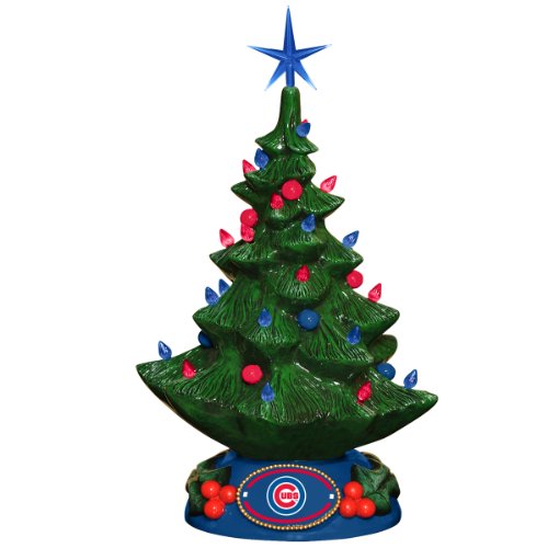 MLB Chicago Cubs Christmas Tree