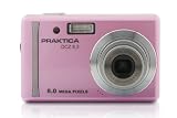 Praktica DCZ 8.3 Digitalkamera (8 Megapixel, 3-fach opt. Zoom, 6,9 cm (2,7 Zoll) Display) rosa - 