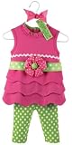 Mud Pie Little Sprout Tunic and Leggings Baby Girl Outfit