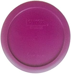 Pyrex Purple 4 Cup Round Storage Cover #7201-PC for Glass Bowls - 1 Pack