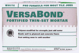 Custom Building Prod. MTSW50 Versabond Bonding Mortar