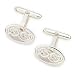 Ortak Jewellery Celtic Collection Sterling Silver CL 123 Men's Cufflinks