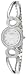 Bulova Women's Crystal Pendant and Bangle Watch Boxed Set White Pearlized Dial Watch #96X003