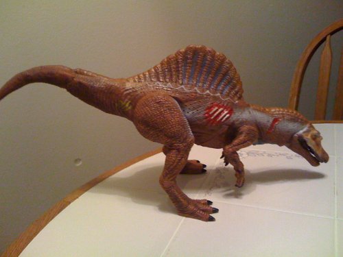 jurassic park 3 animatronic spinosaurus toy