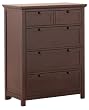 Status Series 700 5 Drawer Chest , Espresso