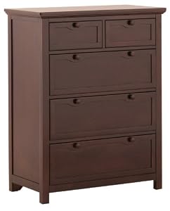 Status Series 700 5 Drawer Chest , Espresso