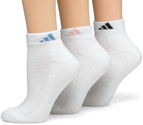 adidas Women's Low Cut Sock, Shoe size 5-10 (6-Pack)