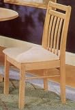 White-Washed Finish Splat Back Chair (set of 2)