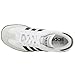 adidas Boy's Samba Classic Soccer Shoe, White/Black/White, 5.5 Big Kid