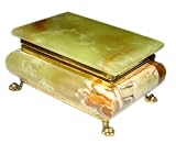 Jewelry : Gorgeous Green Onyx Jewelry Box, makes a beautiful gift