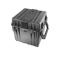 PELI 18 Zoll Koffer 0340 - Ausf�hrung: mit Schaumstoff-Einsatz: Rasterschaumstoff zur individuellen Anpassung im Boden, Noppenschaumstoff im Deckel, Gewicht kg: 13.5