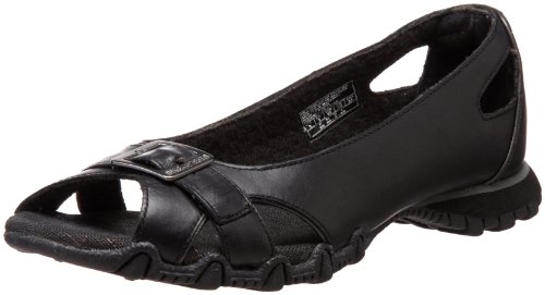 Skechers Women's Bikers-Adorable Open-Toe Flat