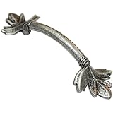 JC Handle Antique Pewter 64mm Hole Centers Furniture Wardrobe Kitchen Cabinet Drawer Handle Pull