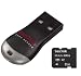 Produkt-Bild: SanDisk MemoryStick Micro (M2) Ultra II 2GB Speicherkarte + Reader (original Handelsverpackung)
